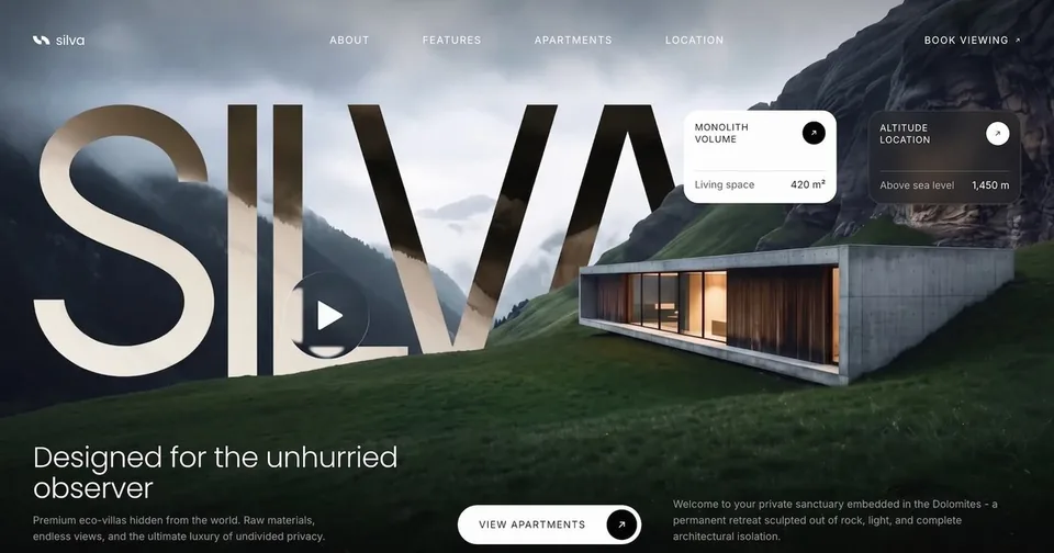 Silva product interface