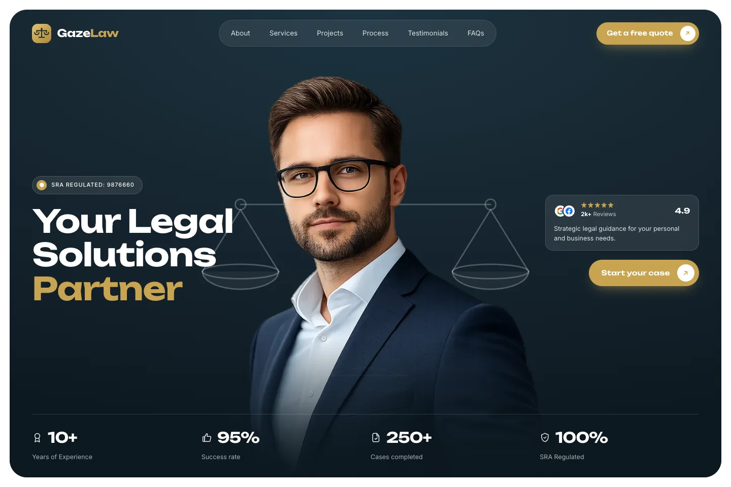 GAZE Law project interface