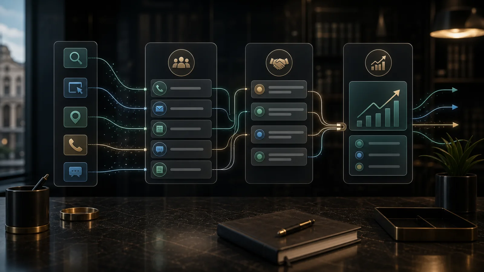 Legal growth tracking and attribution system