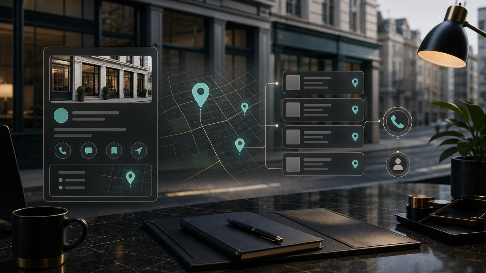 Local SEO and map visibility analytics for solicitors